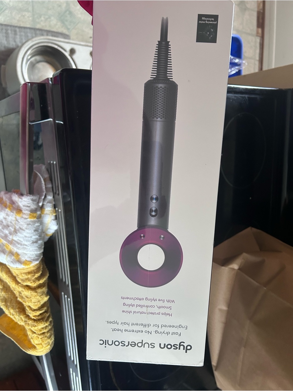 Dyson Supersonic Hair Dryer - Magenta and Silver